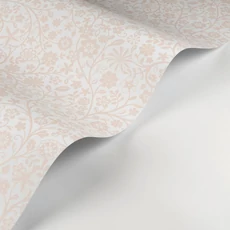 Kép 2/3 - Casadeco Virág mintás rózsaszín vlies tapéta Poetic Flowers Bleu Doux 53 cm X 10 m