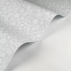 Kép 2/3 - Casadeco Virág mintás kék vlies tapéta Poetic Flowers Bleu Doux 53 cm X 10 m