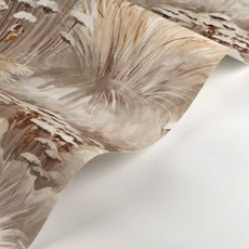 Kép 2/2 - Casadeco Pampafű mintás barna vinyl tapéta Oyat Terre De Sienne 53 cm X 10 m