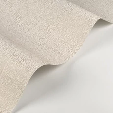 Kép 2/3 - Casadeco Elegáns texturált törtfehér vinyl tapéta Ecume Blanc Craie 53 cm X 10 m