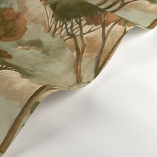 Kép 2/3 - Casadeco Modern fa mintás zöld vinyl tapéta Foret Des Landes Vert Argile 53 cm X 10 m