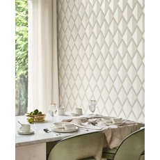 Kép 3/3 - Casadeco Bézs vlies tapéta geometrikus mintával Chaplin Grege 53 cm X 10 m