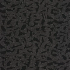 Kép 1/3 - Casadeco Grafikai mintás fekete vinyl tapéta Sanara Noir Fusain 53 cm X 10 m