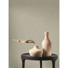 Kép 3/3 - Casadeco Texturált barnás szürke vinyl tapéta Nest Gris Etain 53 cm X 10 m