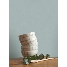 Kép 3/3 - Casadeco Texturált szürkés kék vinyl tapéta Nest Bleu Grise 53 cm X 10 m