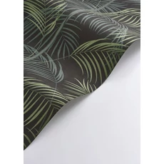 Kép 2/3 - Casadeco Pálmalevél mintás kékes zöld vlies tapéta Le Tout Paris Vert Canopee 53 cm X 10 m