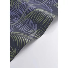 Kép 2/3 - Casadeco Pálmalevél mintás kék vlies tapéta Le Tout Paris Bleu Outremer 53 cm X 10 m
