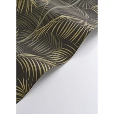 Kép 2/3 - Casadeco Pálmalevél mintás keki vlies tapéta Le Tout Paris Vert Kaki 53 cm X 10 m