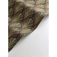 Kép 2/3 - Casadeco Elegáns Art deco terrakotta vlies tapéta Folies St James Terracotta 53 cm X 10 m