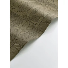 Kép 2/3 - Casadeco Geometriai mintás modern fekete-arany vinyl tapéta Baman Or/Noir 53 cm X 10 m