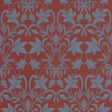 Kép 1/3 - Casadeco virág mintás piros vlies tapéta Primrose Amarena 53 cm X 10 m