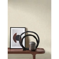 Kép 3/3 - Casadeco szürkés bézs szövethatású vinyl tapéta Caractere Grege 53 cm X 10 m