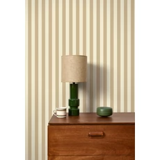 Kép 3/3 - Casadeco vékony csíkos bézs vlies tapéta Elizabeth Beige Creme 53 cm X 10 m