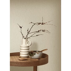 Kép 3/3 - Casadeco Modern levélmintás sötét bézs vinyl tapéta Tarrazu Beige Lin 53 cm X 10 m