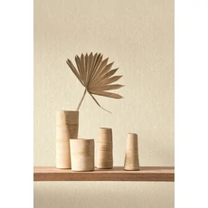 Kép 3/3 - Casadeco Modern levélmintás krém bézs vinyl tapéta Tarrazu Beige Creme 53 cm X 10 m
