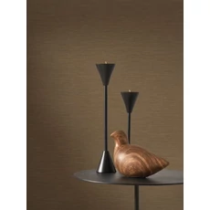 Kép 3/3 - Casadeco Szövet hatású mosható barna vinyl tapéta Boaco Caramel 53 cm X 10 m