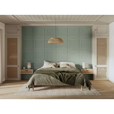 Kép 2/3 - Casadeco 3D hatású modern zöld vlies tapéta L'Haussmannien Celadon 53 cm X 10 m