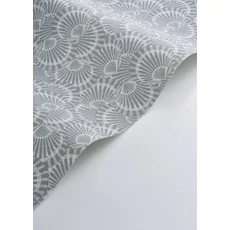 Kép 2/3 - Casadeco Kagyló mintás kék vinyl tapéta Saint Malo Bleu Horizon 53 cm X 10 m