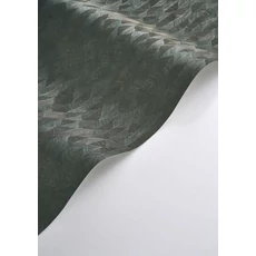 Kép 2/3 - Casadeco Modern levélmintás kékes zöld vinyl tapéta Tarrazu Emeraude 53 cm X 10 m