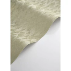 Kép 2/3 - Casadeco Modern levélmintás halványzöld vinyl tapéta Tarrazu Vert Amande 53 cm X 10 m