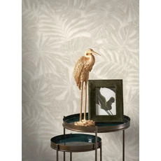 Kép 3/3 - Casadeco Pálmalevél mintás bézs vinyl tapéta Granada Beige 53 cm X 10 m