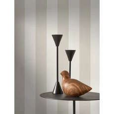 Kép 3/3 - Casadeco Klasszikus bézs csíkos vinyl tapéta Baltic Rayure Beige/Blanc 53 cm X 10 m