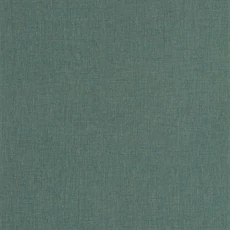 Kép 1/3 - Casadeco kékeszöld szövethatású vinyl tapéta finom metál fénnyel Caractere Blue Paon 53 cm X 10 m