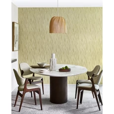 Kép 3/3 - Casadeco barnás zöld szanzavéra levélmintás vlies tapéta Sansevieria Argile Vert 53 cm X 10 m