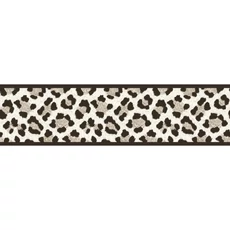 Kép 1/3 - Casadeco ocelot mintás bézs vlies bordűr Ocelot Beige Ficelle 8 cm X 6 m