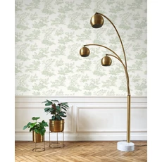 Kép 3/3 - Casadeco halványzöld vlies tapéta játékos mintával Cadence Vert Amande 53 cm X 10 m