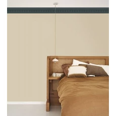 Kép 3/3 - Casadeco Klasszikus széles olajkék vlies bordűr La Baronne Bleu Petrole 10 cm X 6 m