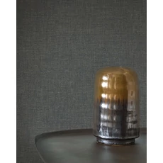 Kép 3/3 - Casadeco sötétszürke szövethatású vinyl tapéta finom metál fénnyel Caractere Gris Ardoise 53 cm X 10 m