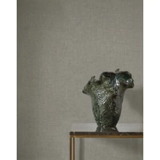 Kép 3/3 - Casadeco szürke szövethatású vinyl tapéta Caractere Gris Souris 53 cm X 10 m