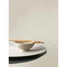 Kép 3/3 - Casadeco szürkés bézs szövethatású vinyl tapéta Caractere Gris Plume 53 cm X 10 m