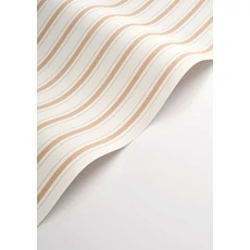 Kép 2/3 - Casadeco vékony csíkos barna vlies tapéta Rayure Camel 53 cm X 10 m