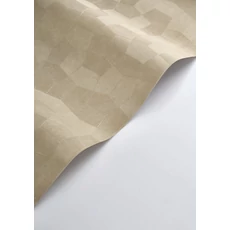 Kép 2/3 - Casadeco geometrikus sötétbézs vinyl tapéta Selene Beige Sable 53 cm X 10 m