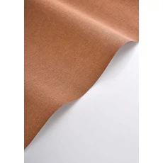 Kép 2/3 - Casadeco rozsdabarna szövethatású vinyl tapéta Caractere Rouille 53 cm X 10 m