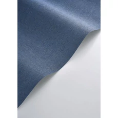 Kép 2/3 - Casadeco élénk kék szövethatású vinyl tapéta finom metál fénnyel Caractere Bleu Outremer 53 cm X 10 m