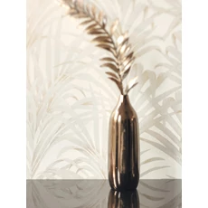 Kép 2/3 - Casadeco Páfrány mintás bézs vlies tapéta Louise Fougeres Beige 53 cm X 10 m