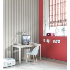 Kép 3/3 - Casadeco Klasszikus barna csíkos vinyl tapéta Baltic Rayure Taupe 53 cm X 10 m