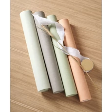 Kép 3/3 - Casadeco Bézs vlies tapéta Florescence Kiosque Grege 53 cm X 10 m