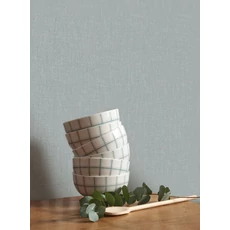 Kép 3/3 - Casadeco Szövethatású szürkés kék vinyl tapéta Caractere Blue Horizon 53 cm X 10 m