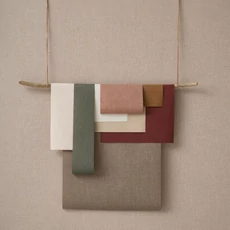 Kép 3/3 - Casadeco Szövethatású fehér vinyl tapéta Caractere Blanc 53 cm X 10 m