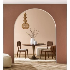 Kép 3/3 - Casadeco Szövethatású halvány rózsaszín vinyl tapéta Caractere Rose Blush 53 cm X 10 m