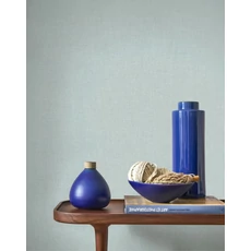 Kép 3/3 - Casadeco Szövethatású halványkék vinyl tapéta Caractere Blue Ciel 53 cm X 10 m