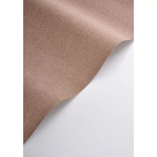 Kép 2/3 - Casadeco Szövethatású vöröses barna vinyl tapéta Caractere Mocha 53 cm X 10 m