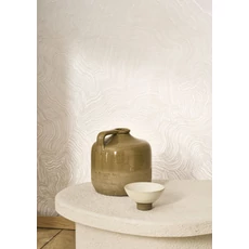 Kép 3/3 - Casadeco Moaré mintás elegáns pezsgő színű vlies tapéta Infusion Champagne 53 cm X 10 m