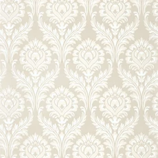 Kép 1/3 - Casadeco Barokk damaszt mintás bézs vlies tapéta Hypnose Beige 53 cm X 10 m