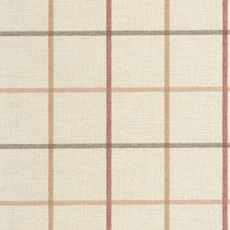 Kép 1/3 - Casadeco Kockás retro piros-bézs vlies tapéta Smooth Grid Burgundy 53 cm X 10 m