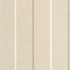 Kép 1/3 - Casadeco Klasszikus szövethatású csíkos bézs vlies tapéta Plaid Line Beige Lin 53 cm X 10 m